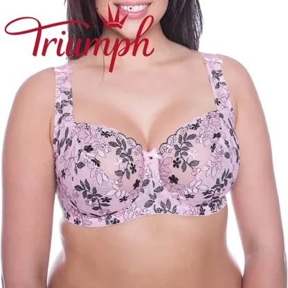 Triumph - 4-częściowy komplet 🔥 Biustonosz koronkowy