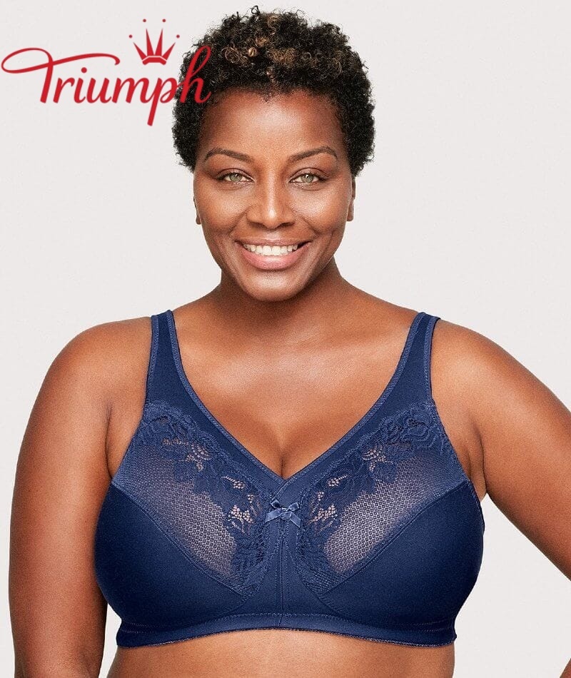 Triumph® 4-pak 🌸Wygodny, seksowny biustonosz koronkowy bez fiszbin