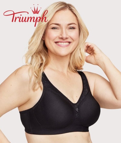 Triumph® 4 sztuki💞Bezszwowy biustonosz bez fiszbin do noszenia na co dzień