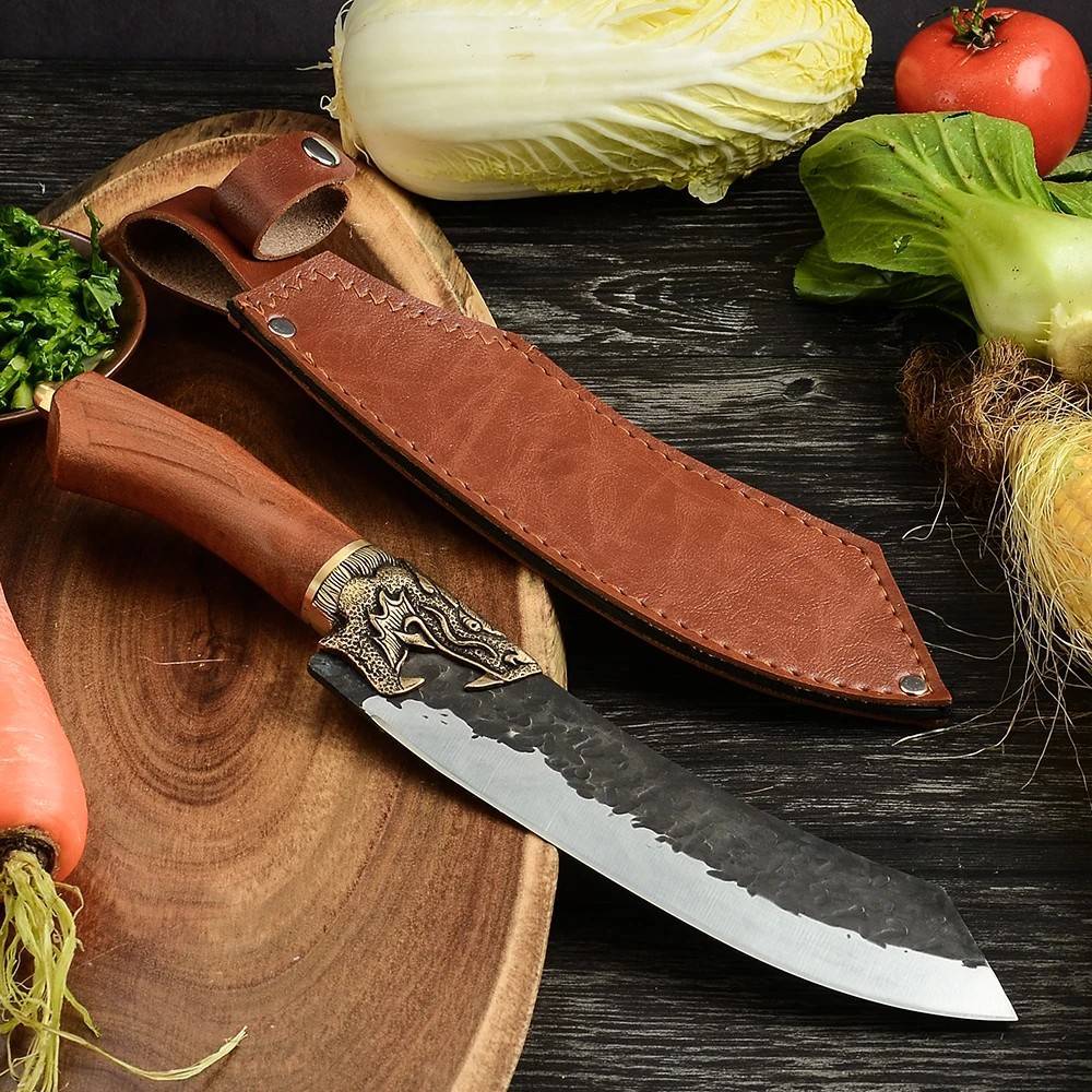 Sada ručně kovaných nožů Tiger Roar: První krok k tomu, abyste se stali skvělým kuchařem