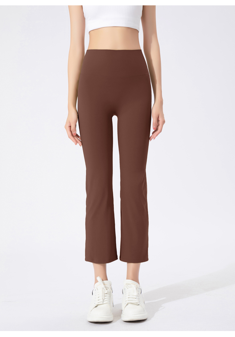 Women's High Waisted Bootcut Leggings - Tummy Control, Flare Yoga Pant