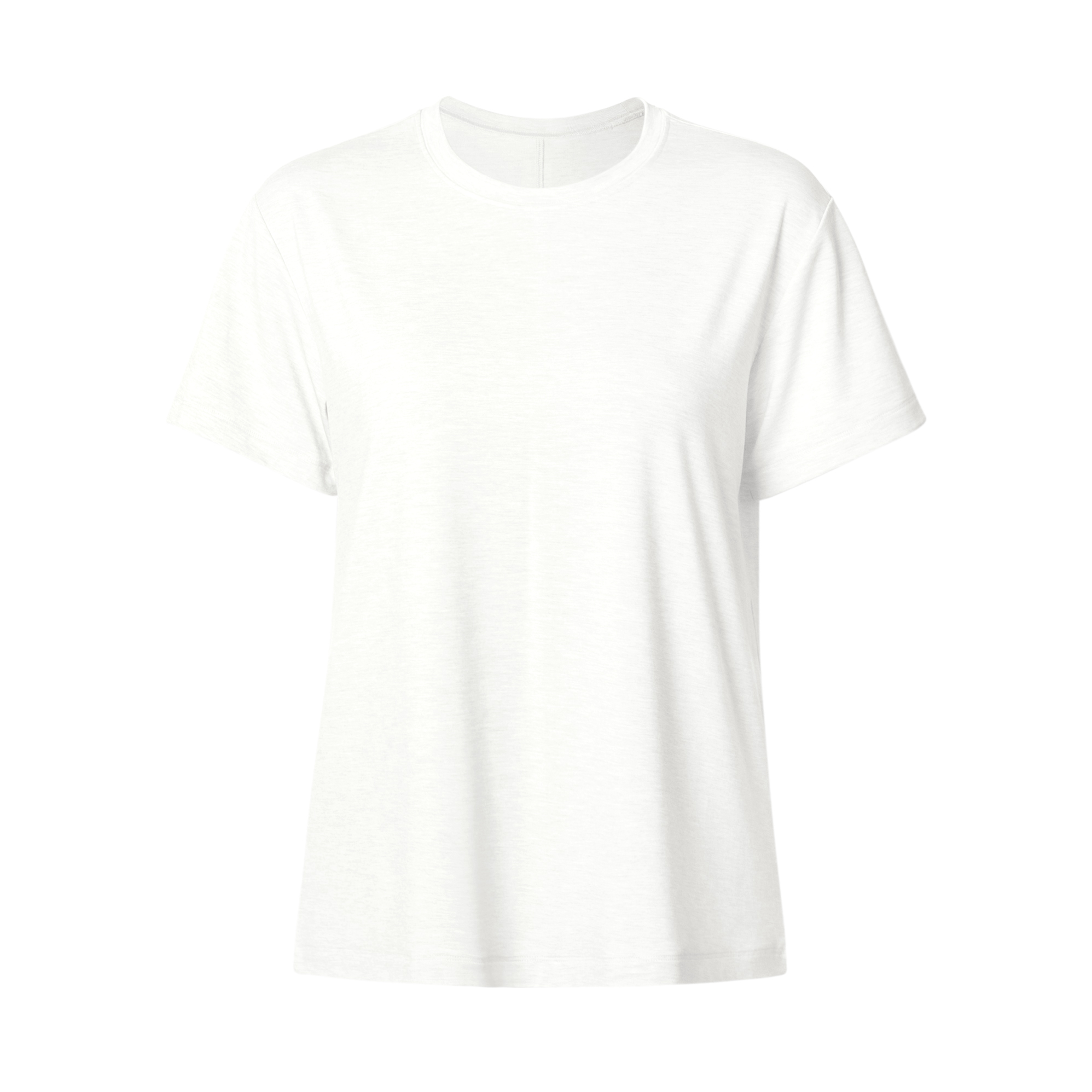 Women's Classic Short Sleeve Crewneck T-Shirt - Soft Cotton Blend Olive Green Casual Basic Tee Top