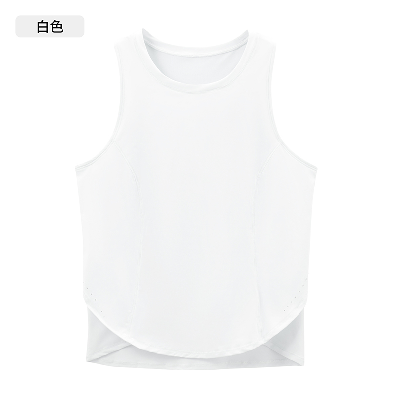 Women's Sleeveless Crew Neck Workout Tank Top, Loose Fit & Breathable Yoga Shirt for Gym, Running & Casual Wear