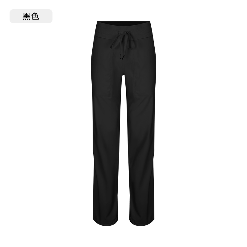 Women's High - Waisted Drawstring Light Purple Wide - Leg Pants, Breathable & Comfortable for Yoga, Running & Casual Wear