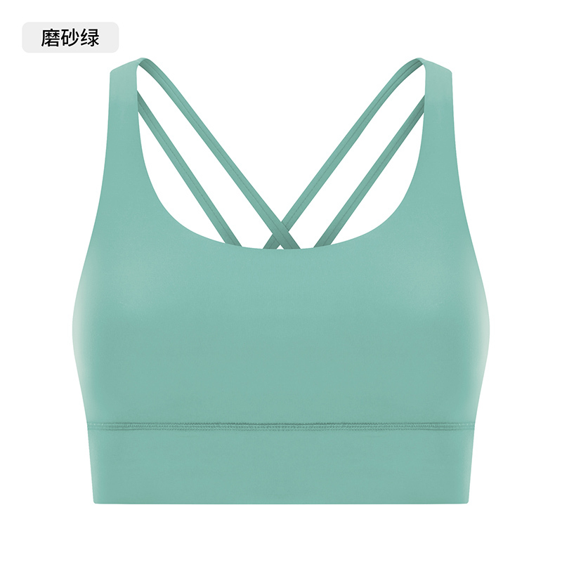 Women's Purple Racerback Sports Bra, High - Support Yoga Bra Top for Workout and Fitness