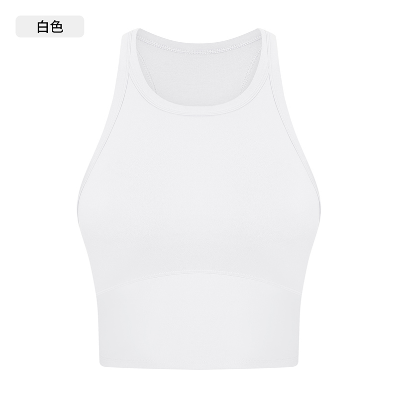 Women's Blue Racerback Crop Top & Leggings Set for Yoga, Workout & Fitness