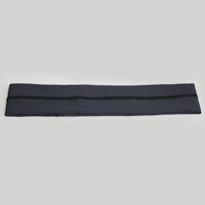 Grey Sports Headband for Women - Non - Slip, Sweat - Wicking for Yoga, Running & Workouts