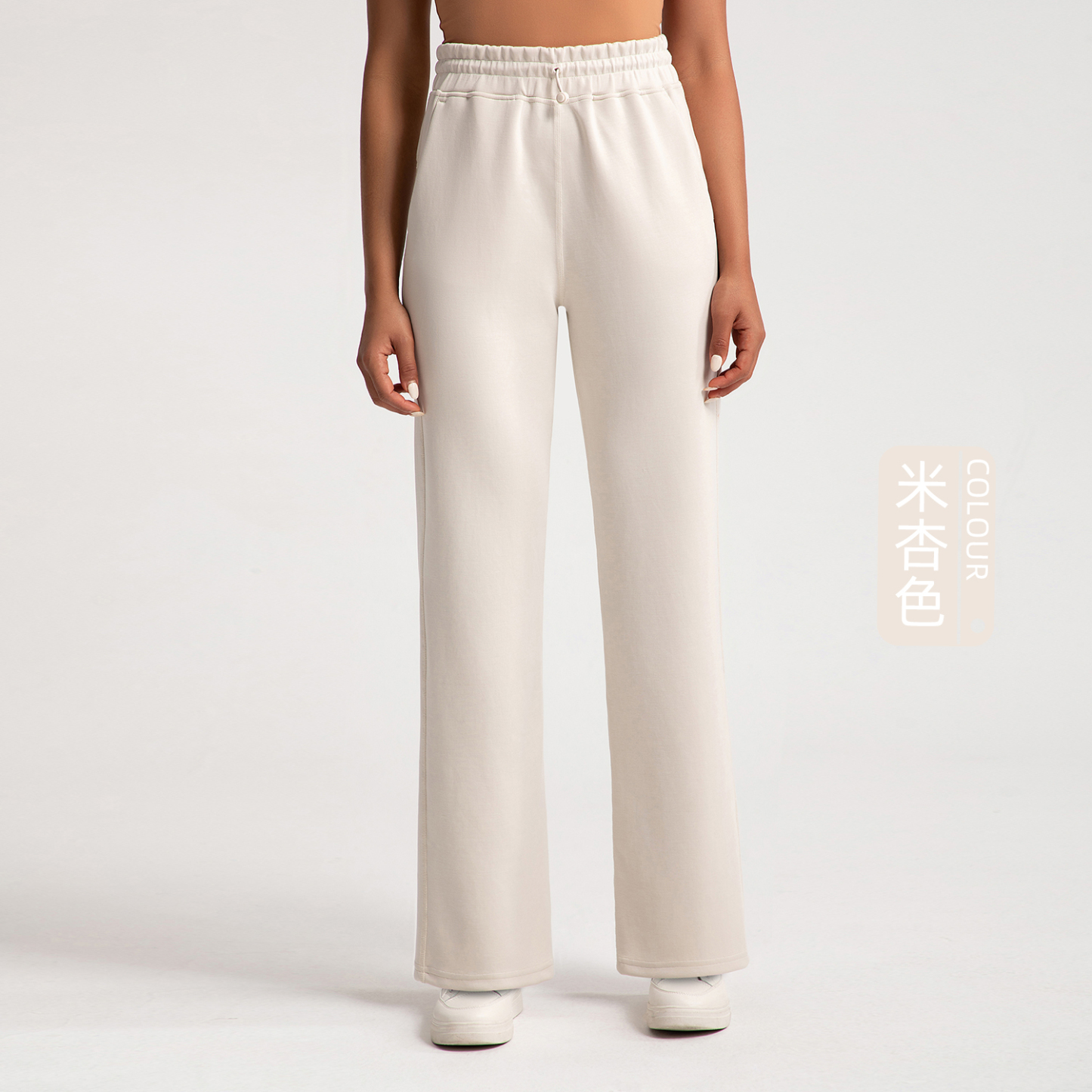 Women's Wide - Leg Yoga Pants with Elastic Waistband, Comfy Lounge & Workout Trousers