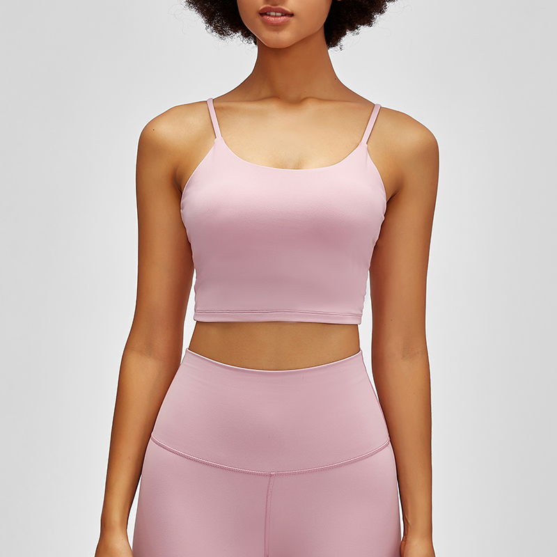 Orange Se Activewear Set for Women - Crop Tank Top and Pleated Skirt, 