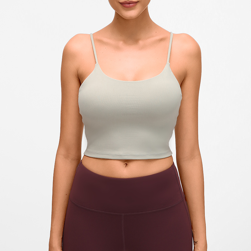 Orange Activewear Set for Women - Crop Tank Top and Pleated Skirt, Ideal for Tennis, Golf, and Everyday Wear