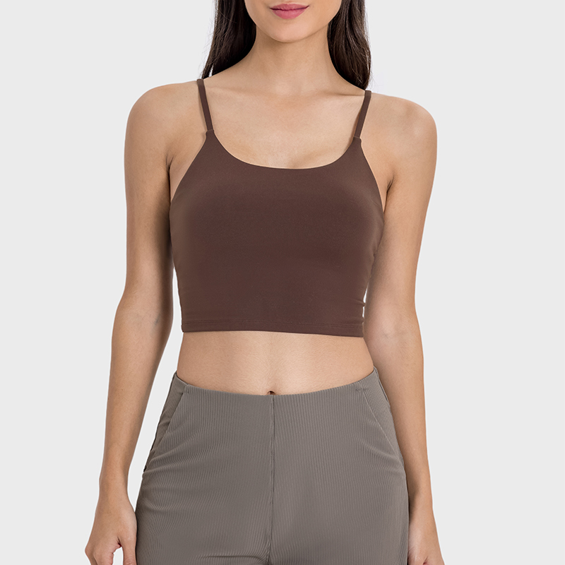 Orange Activewear Set for Women - Crop Tank Top and Pleated Skirt, Ideal for Tennis, Golf, and Everyday Wear