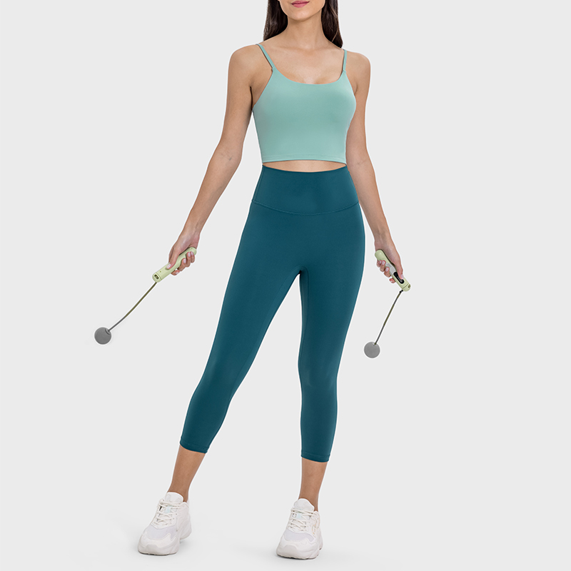 Orange Activewear Set for Women - Crop Tank Top and Pleated Skirt, Ideal for Tennis, Golf, and Everyday Wear