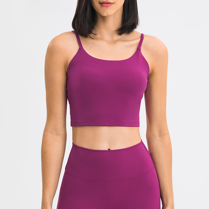 Orange Activewear Set for Women - Crop Tank Top and Pleated Skirt, Ideal for Tennis, Golf, and Everyday Wear