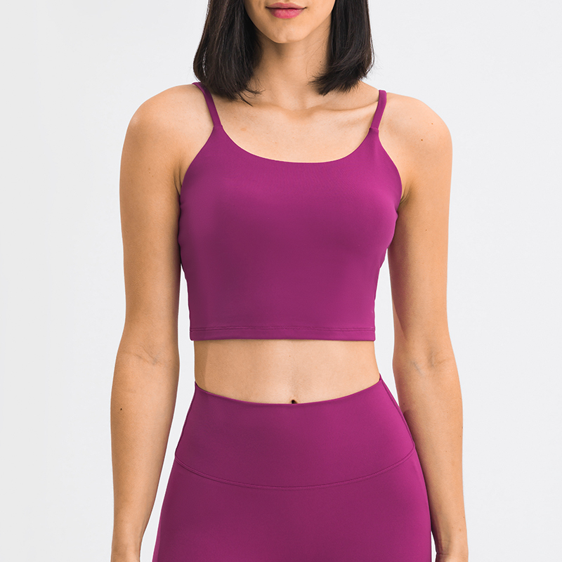 Orange Activewear Set for Women - Crop Tank Top and Pleated Skirt, Ideal for Tennis, Golf, and Everyday Wear