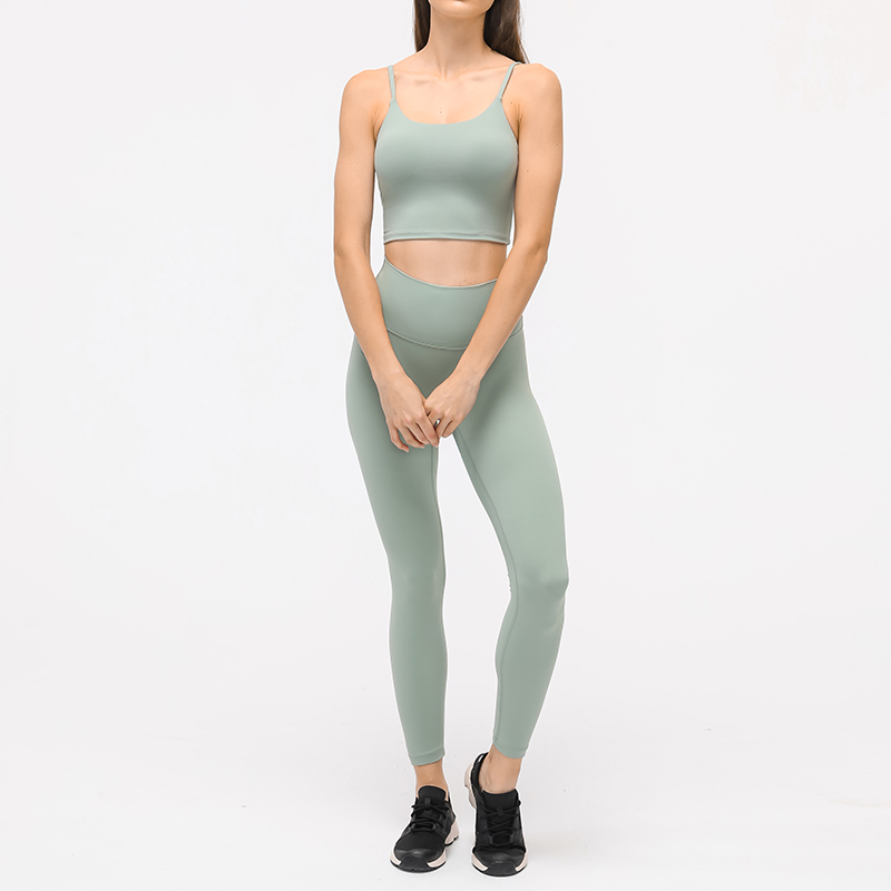 Orange Activewear Set for Women - Crop Tank Top and Pleated Skirt, Ideal for Tennis, Golf, and Everyday Wear