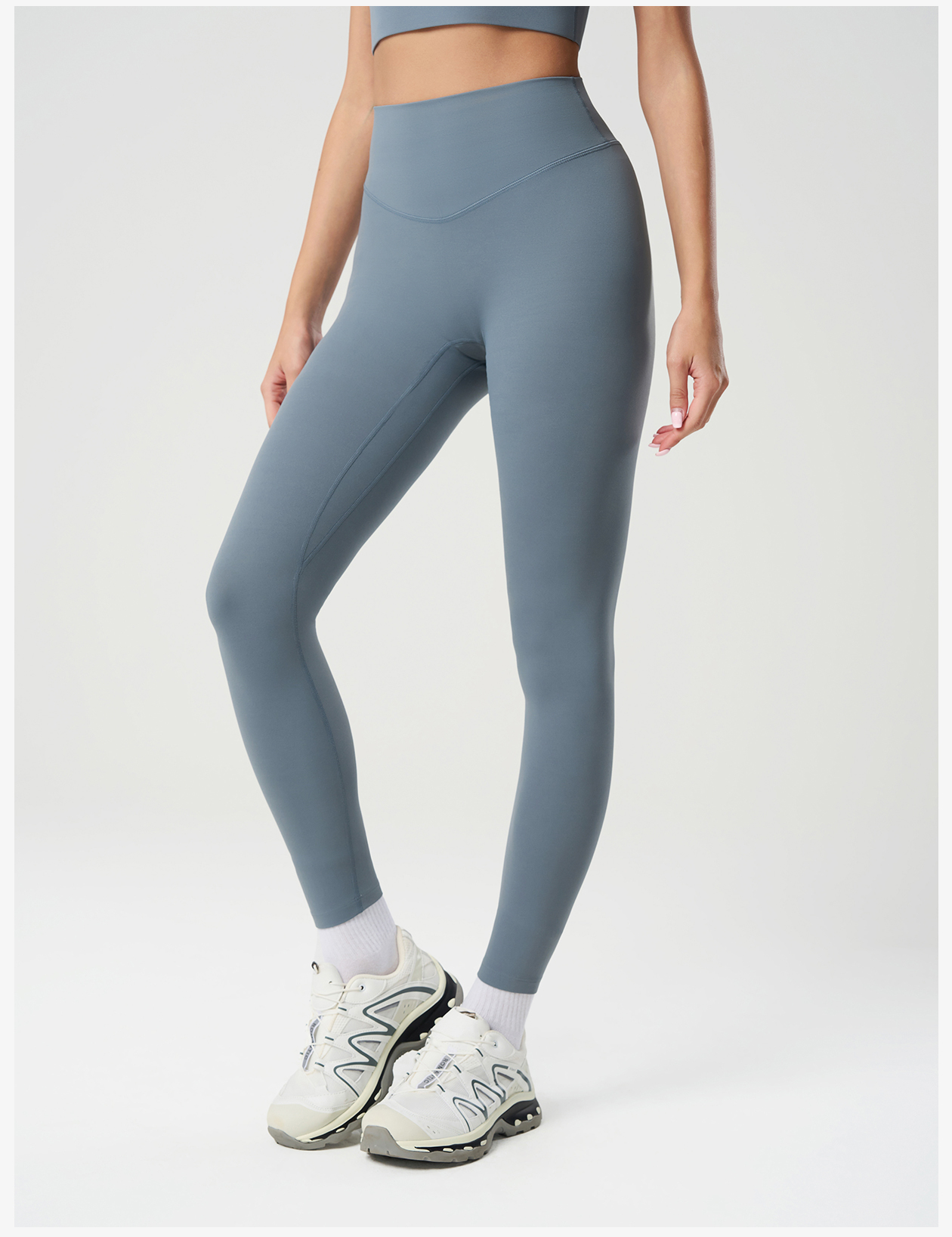 Women's High-Waisted Yoga Leggings, Buttery Soft Tummy Control Workout Pants with Elastic Waistband for Gym, Running, Fitness & Daily Wear