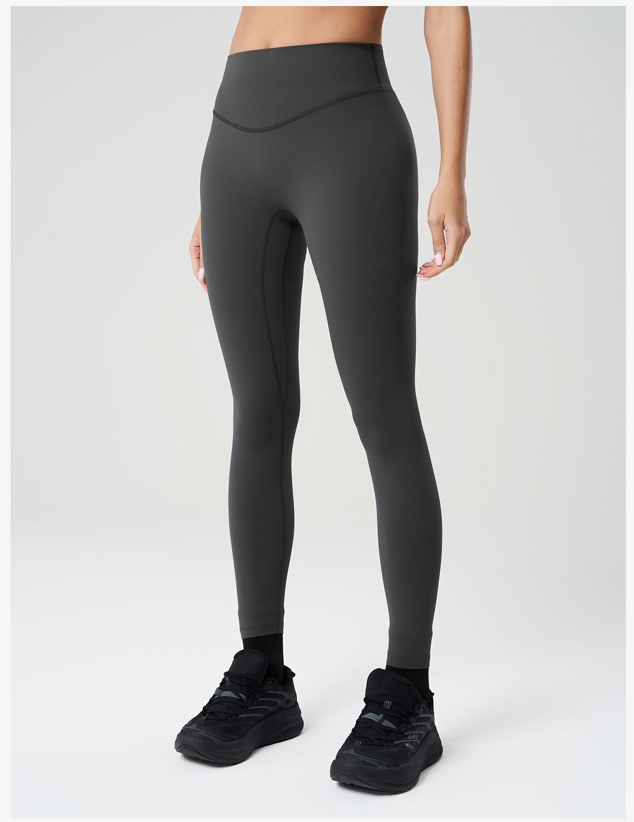 Women's High-Waisted Yoga Leggings, Buttery Soft Tummy Control Workout Pants with Elastic Waistband for Gym, Running, Fitness & Daily Wear