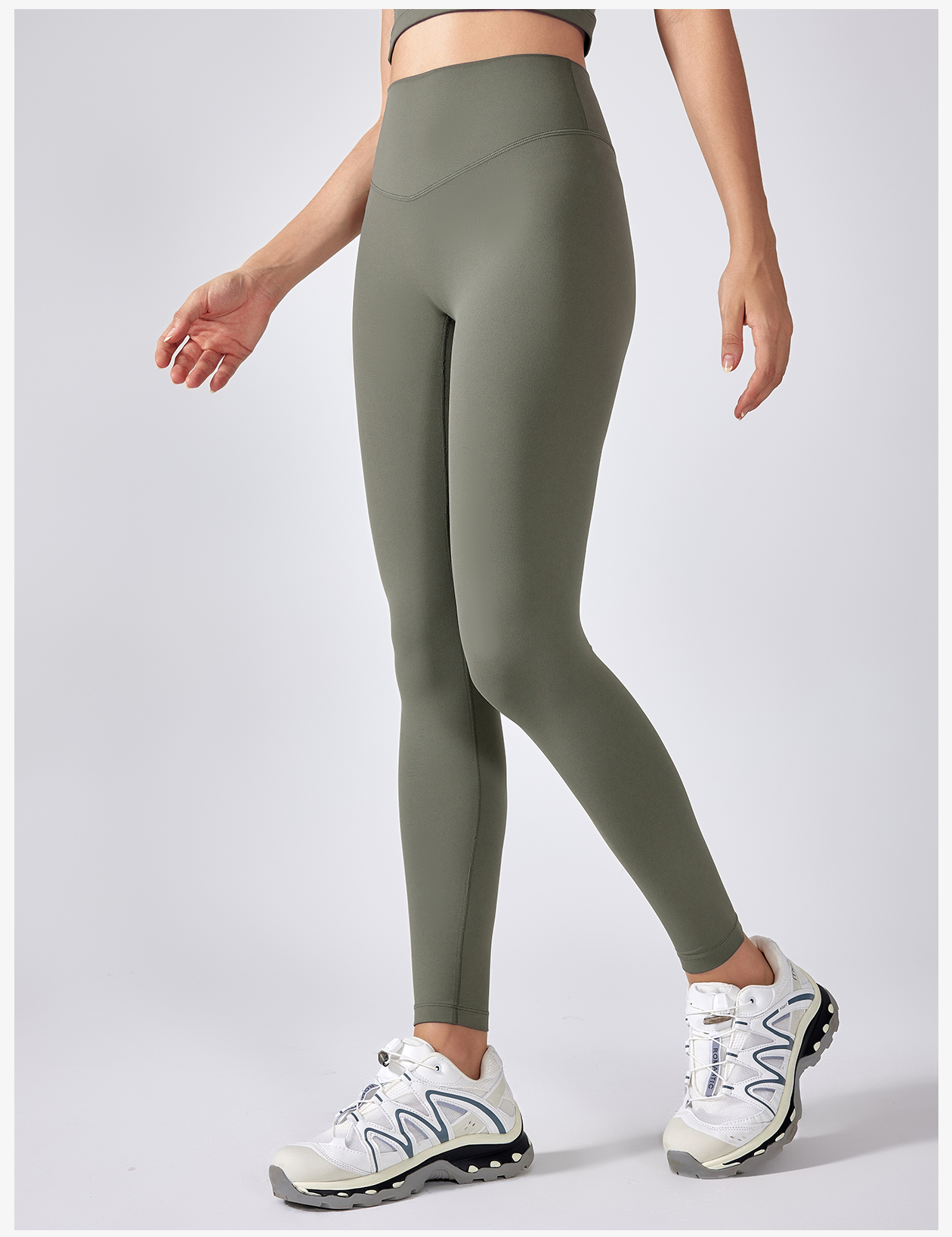 Women's High-Waisted Yoga Leggings, Buttery Soft Tummy Control Workout Pants with Elastic Waistband for Gym, Running, Fitness & Daily Wear