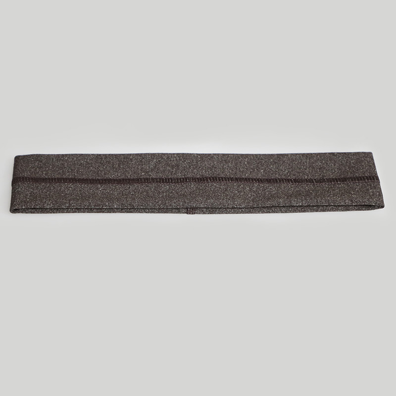 Grey Sports Headband for Women - Non - Slip, Sweat - Wicking for Yoga, Running & Workouts