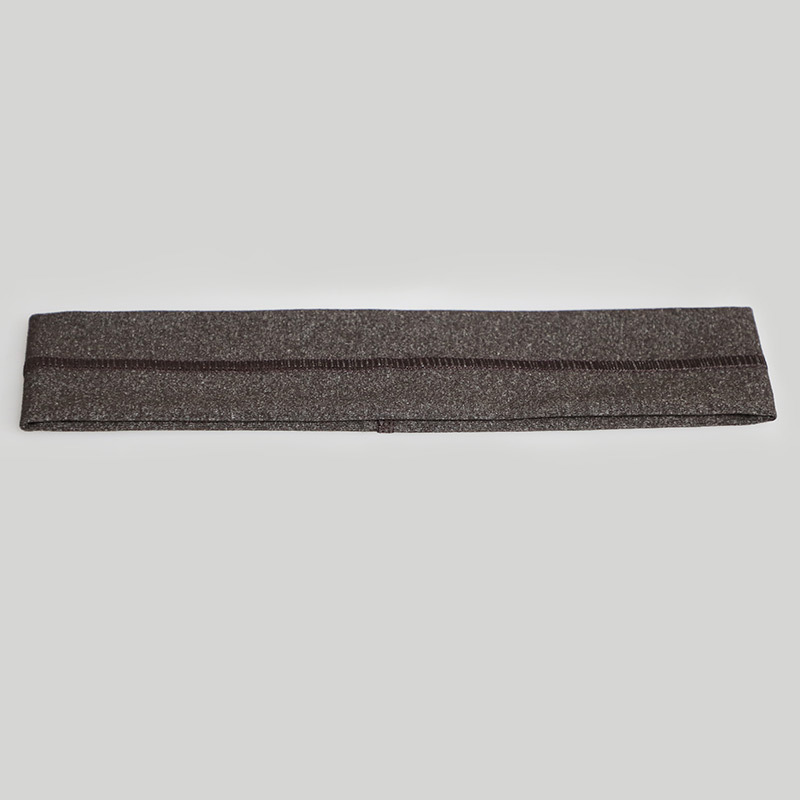 Grey Sports Headband for Women - Non - Slip, Sweat - Wicking for Yoga, Running & Workouts
