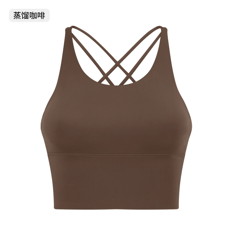 Women's Orange Racerback Crop Tank Top with Pleated Tennis Skirt Set, Athletic Yoga Outfit for Workout