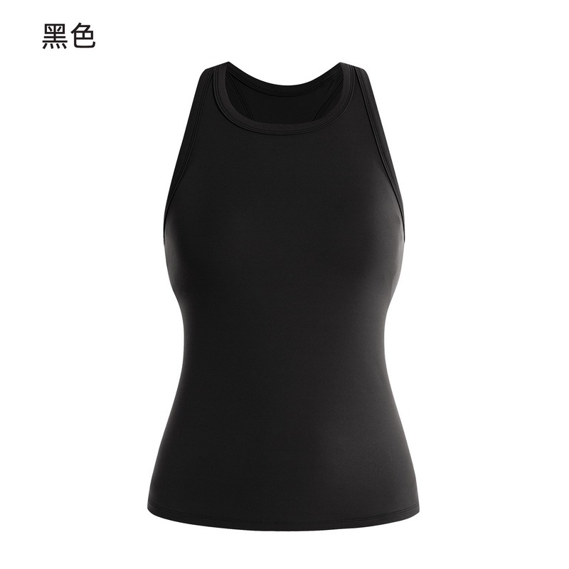 Women's Olive Green Racerback Tank Top - Slim Fit Yoga & Workout Shirt for Fitness