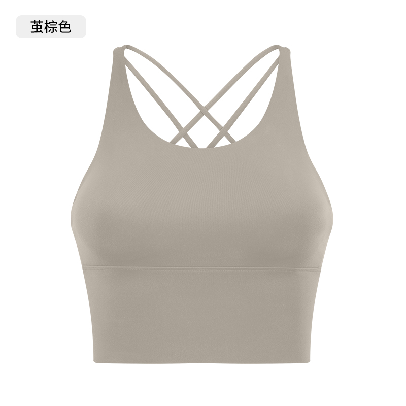 Women's Orange Racerback Crop Tank Top with Pleated Tennis Skirt Set, Athletic Yoga Outfit for Workout