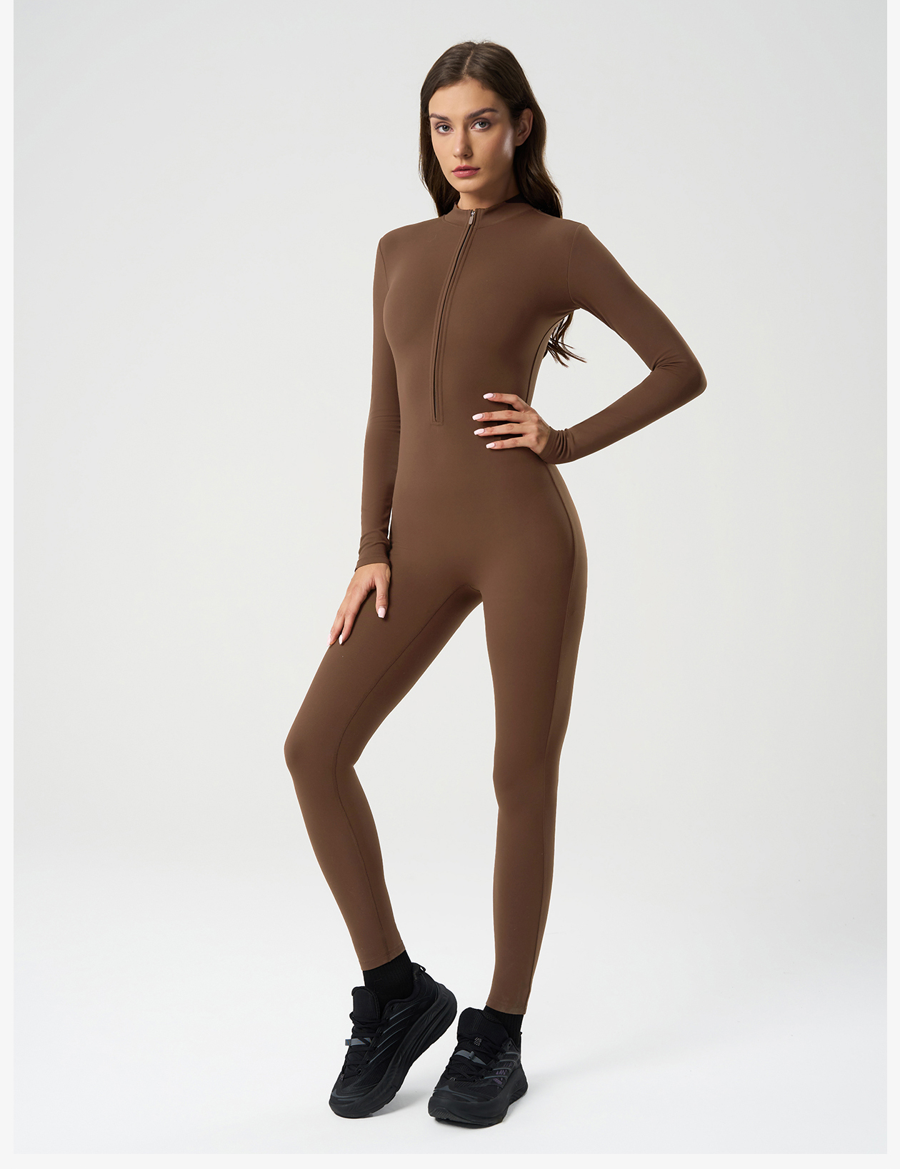 Women's Sleeveless Flare Leg Yoga Jumpsuit - Buttery Soft, Tummy Contr