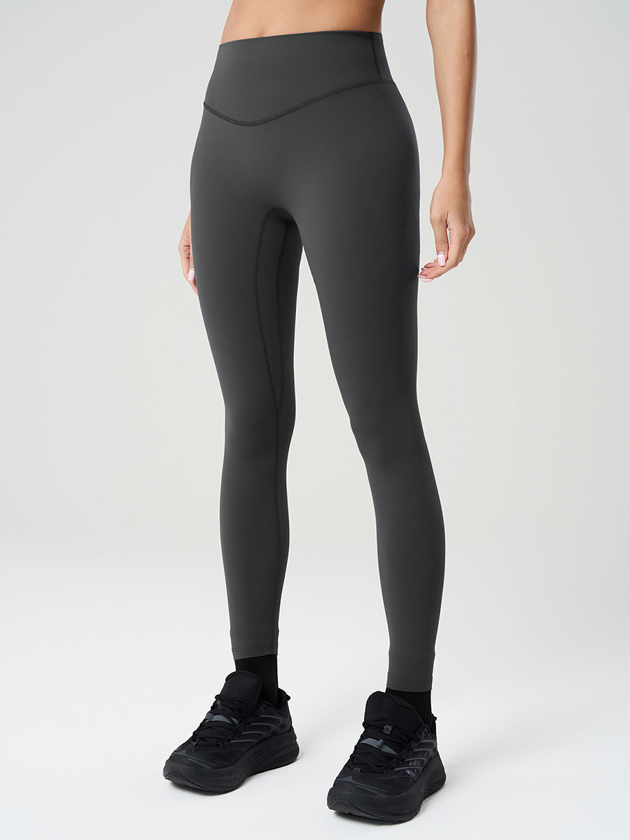 Women's High-Waisted Yoga Leggings, Buttery Soft Tummy Control Workout Pants with Elastic Waistband for Gym, Running, Fitness & Daily Wear