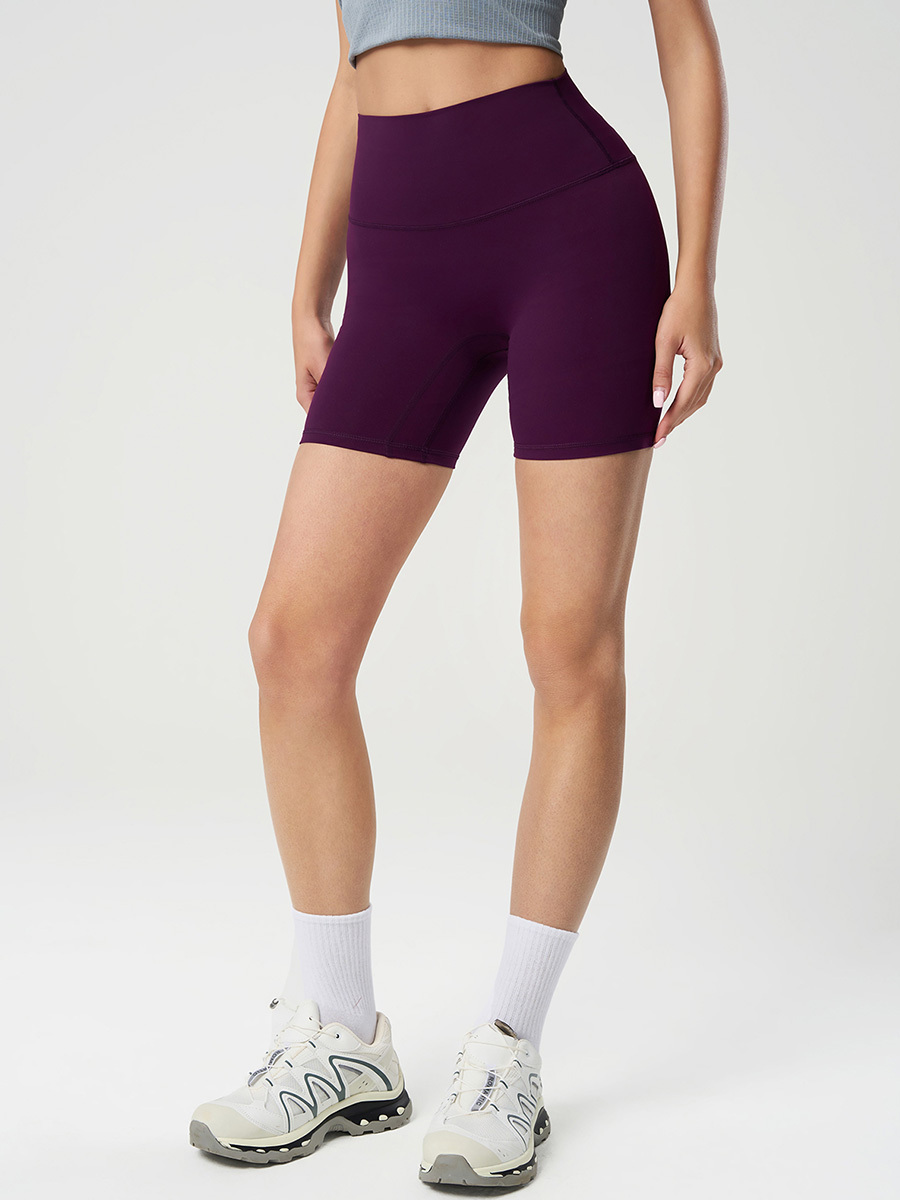 Women's High - Waisted Biker Shorts, Tummy Control Workout Shorts for Yoga, Gym, Running