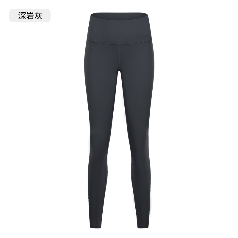 Women's High - Waisted Olive Green Cropped Leggings, Tummy Control Yoga Pants