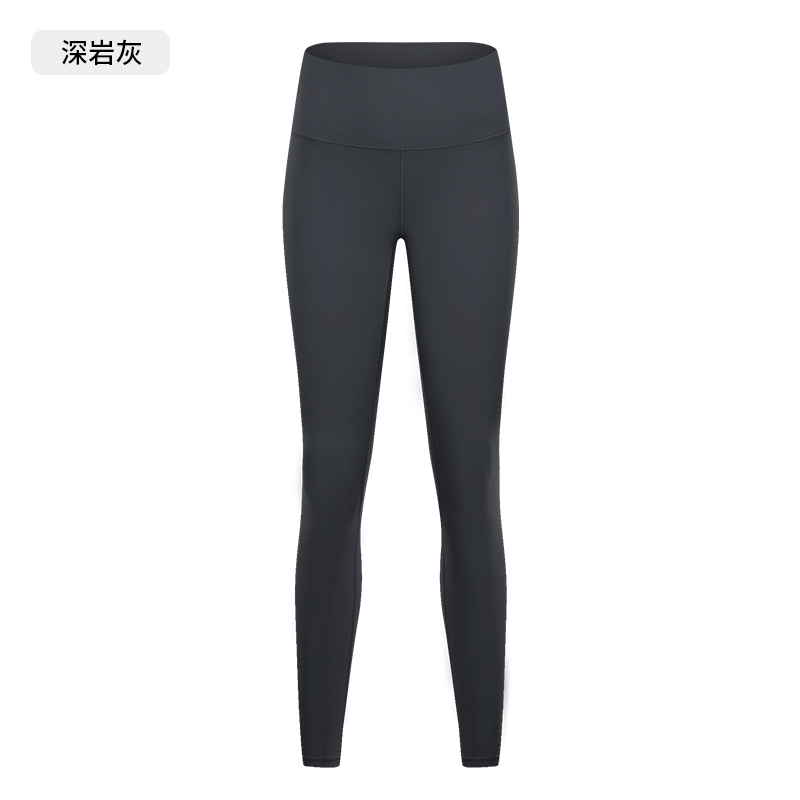 Women's High - Waisted Olive Green Cropped Leggings, Tummy Control Yoga Pants