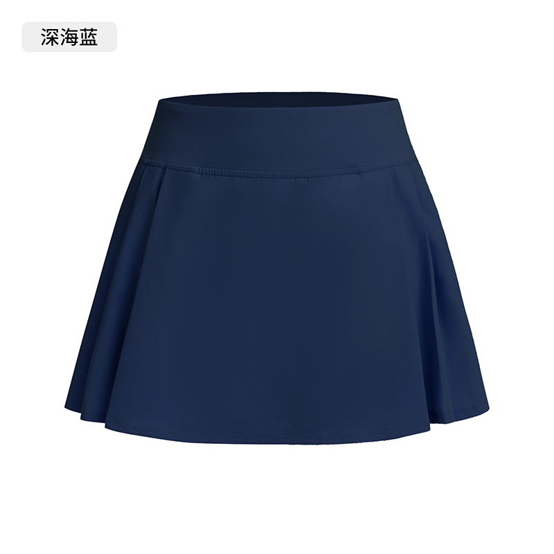 好的，我将根据你上传的图片生成一个美国亚马逊的英文标题。Women's High-Waisted Pleated Tennis Skirt, Flowy A-Line Athletic Skort for Running, Gym and Casual Wear