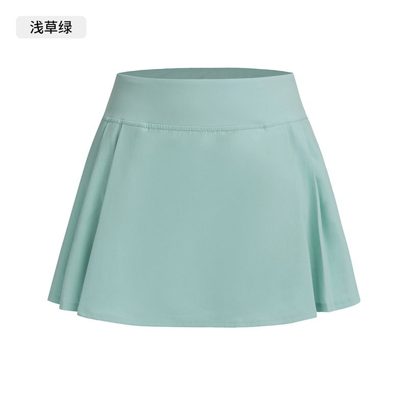 好的，我将根据你上传的图片生成一个美国亚马逊的英文标题。Women's High-Waisted Pleated Tennis Skirt, Flowy A-Line Athletic Skort for Running, Gym and Casual Wear