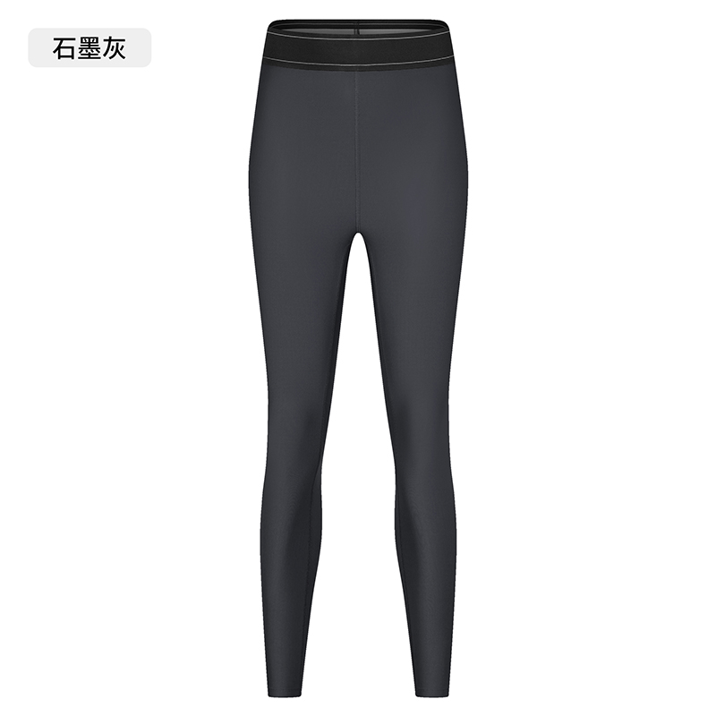 Women's High-Waisted Compression Yoga Leggings with Side Stripe, Tummy Control Workout Pants for Gym, Running, and Active Lifestyles