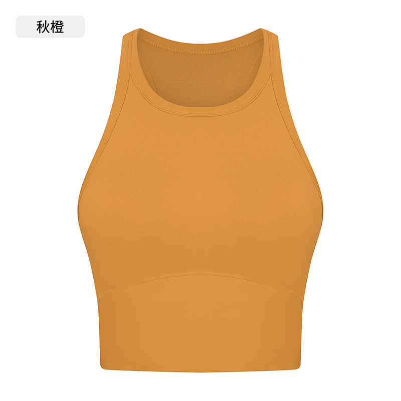 Women's Blue Racerback Crop Top & Leggings Set for Yoga, Workout & Fitness