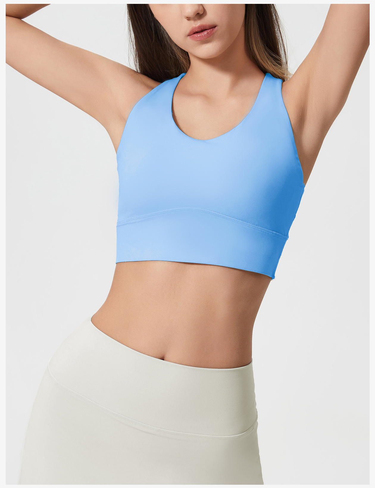 Women's Hot Pink Sleeveless Sports Bra, Medium Support Yoga Activewear Top