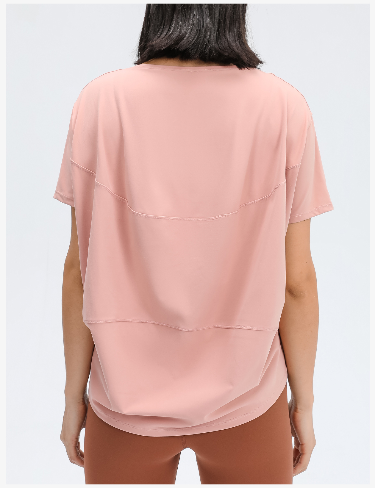 Women's Short Sleeve Loose Fit Workout Top, Lightweight & Breathable Yoga Shirt for Gym, Running & Casual Wear