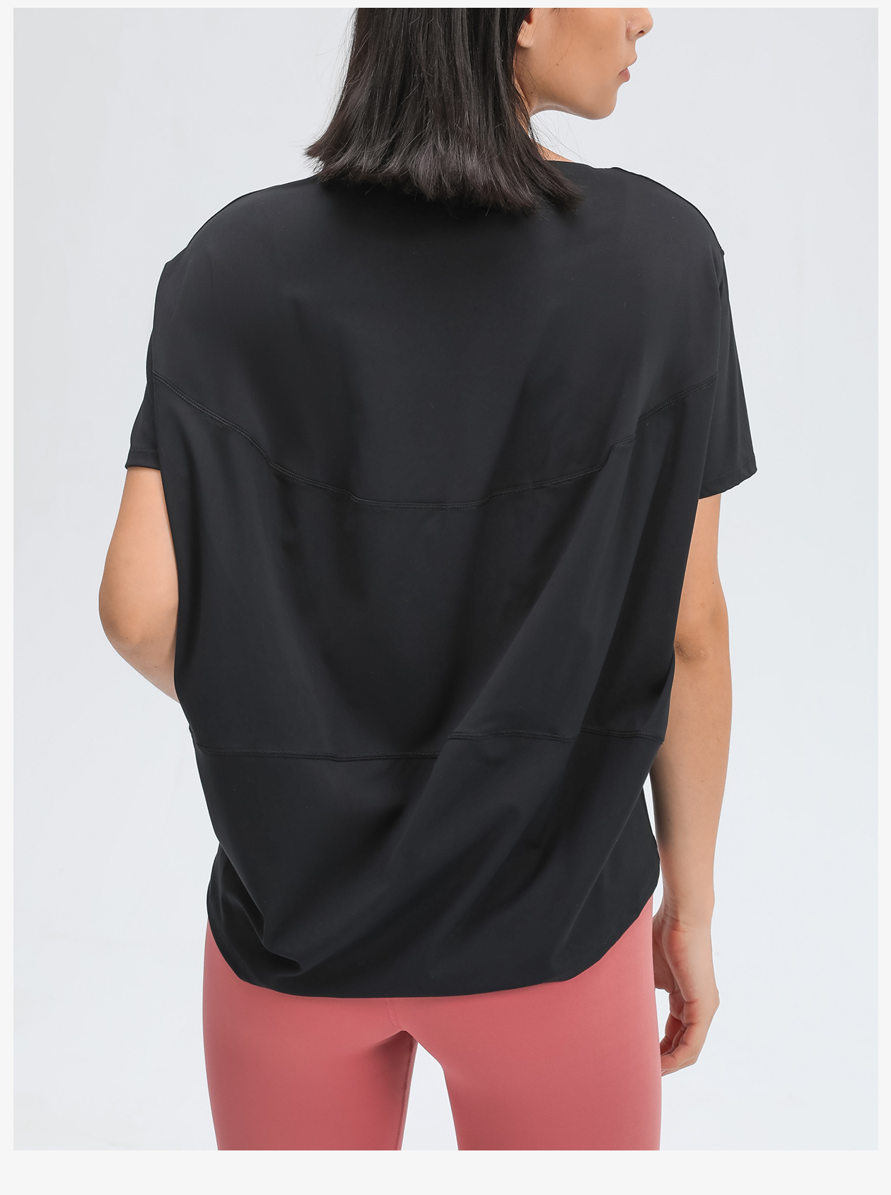 Women's Short Sleeve Loose Fit Workout Top, Lightweight & Breathable Yoga Shirt for Gym, Running & Casual Wear