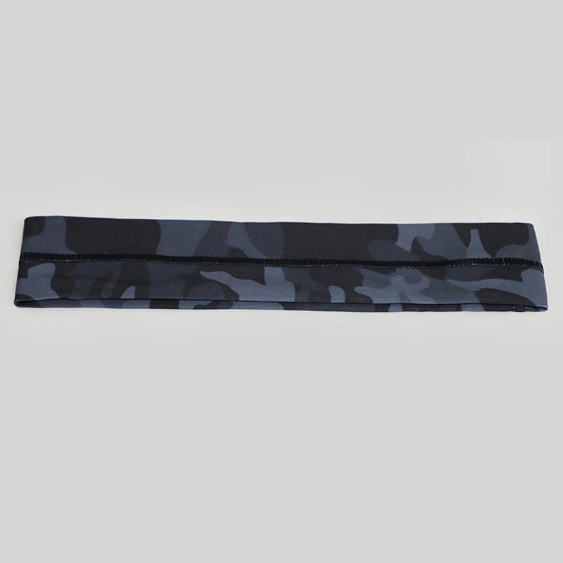 Grey Sports Headband for Women - Non - Slip, Sweat - Wicking for Yoga, Running & Workouts
