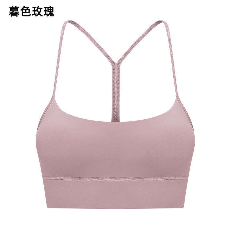 Women's Light Gray Strappy Sports Bra & High - Waisted Leggings Set, Yoga & Workout