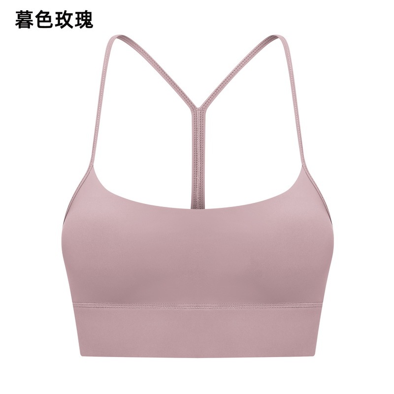 Women's Light Gray Strappy Sports Bra & High - Waisted Leggings Set, Yoga & Workout