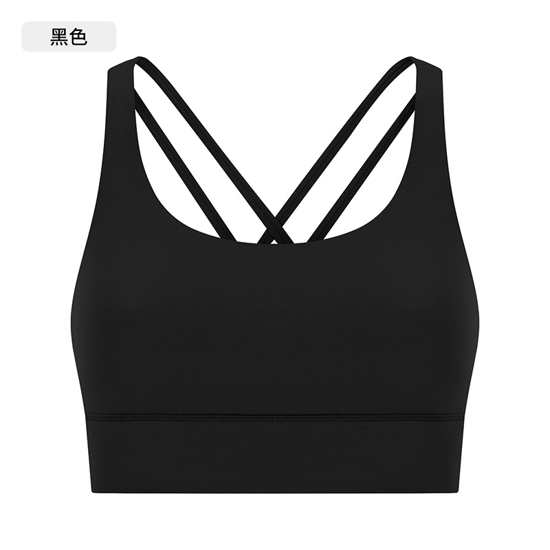 Women's Purple Racerback Sports Bra, High - Support Yoga Bra Top for Workout and Fitness