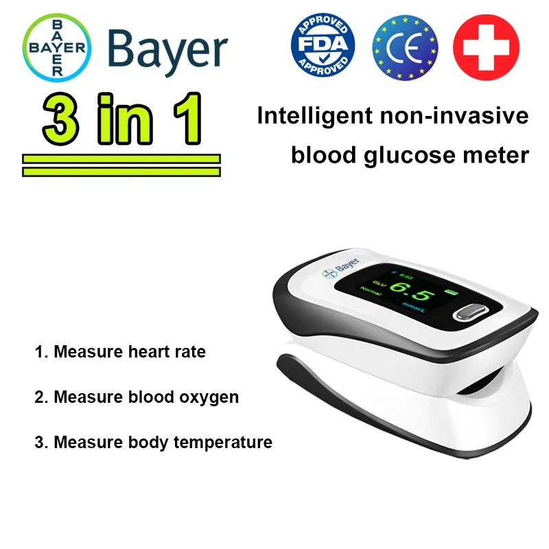 【12 v 1】 Nejnovější neinvazivní inteligentní glukometr od společnosti Bayer