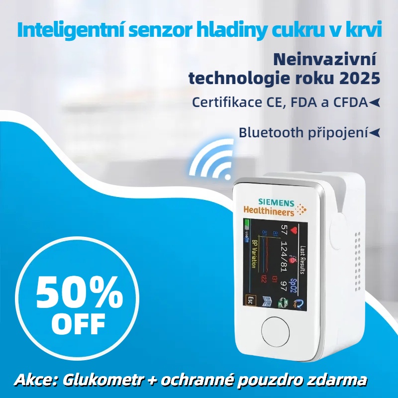 ✨【Limitovaná nabídka】Glukometr bez vpichu – moderní řešení sledování hladiny cukru