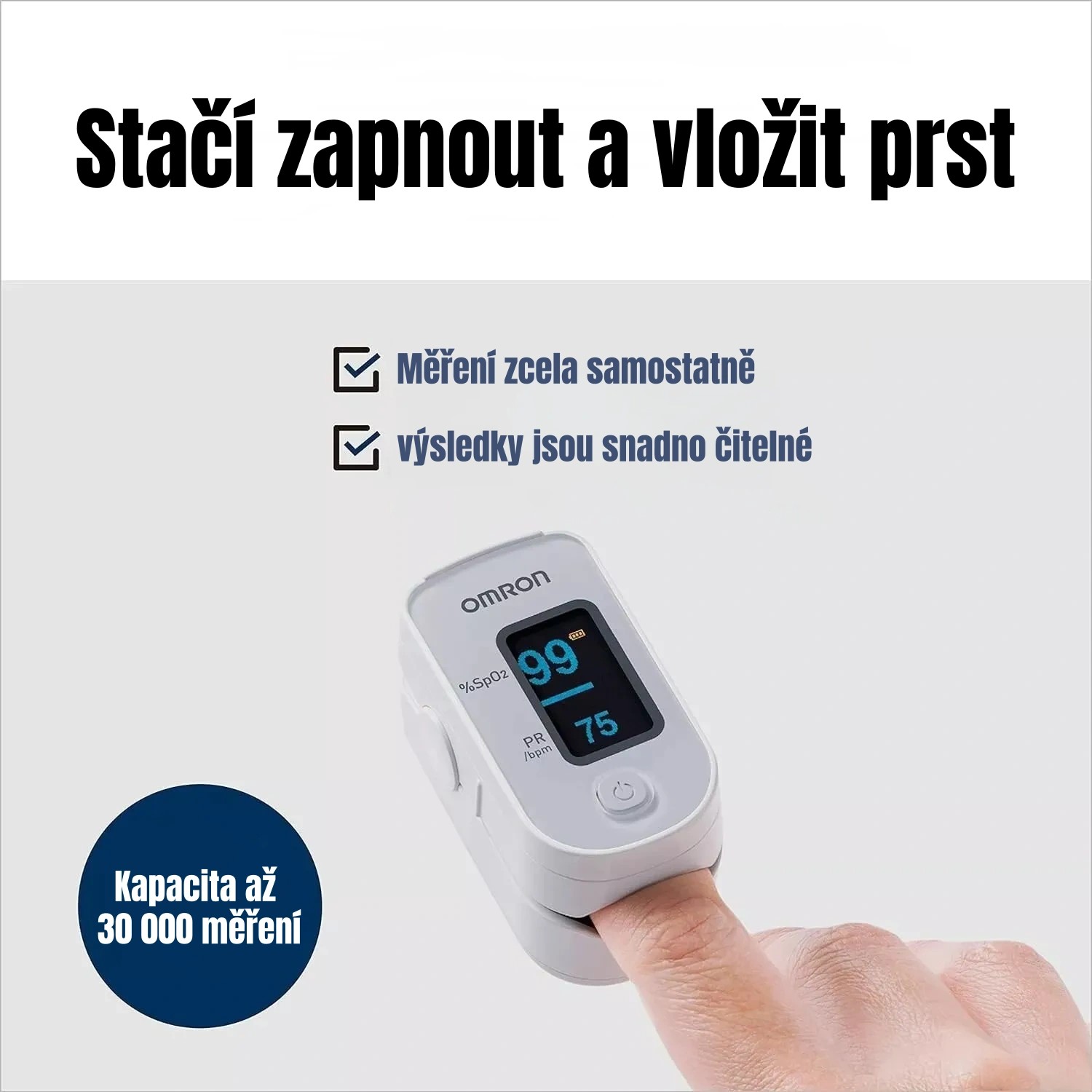 Omron – Neinvazivní přenosný glukometr 11v1 | Rychlé, bezbolestné a přesné měření kdykoliv