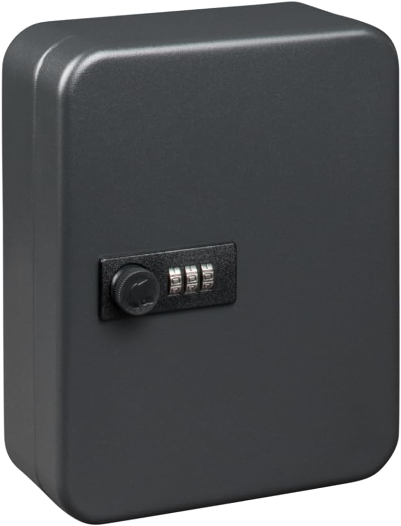 Uzamykatelná skříňka na klíče  s kombinovaným zámkem, 200x160x80mm (VxŠxH) [Energetická třída B]