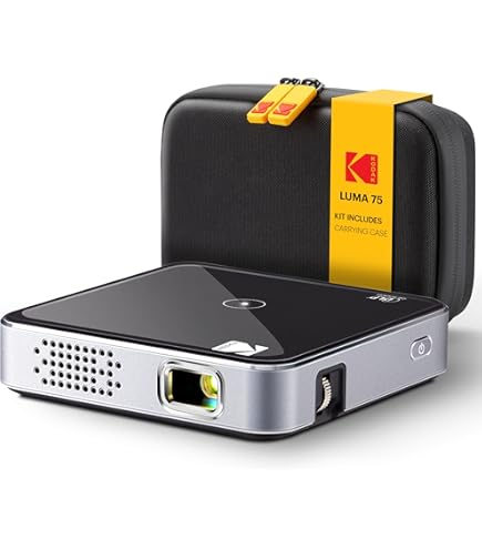 KODAK Luma 150 Ultra Mini Pocket Pico Projector - podpora 1080P Přenosný bezdrátový LED DLP filmový a video projektor pro cestování, připojení k iPhone a Androidu Objednejte nyní!Časově omezená akce!