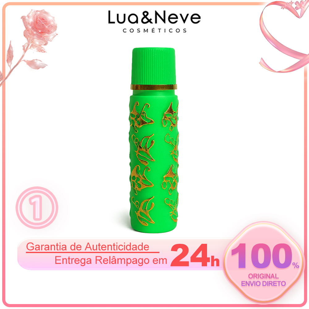 Bálsamo Labial Lua&Neve com Decoração Dourada em Verde | Efeito Térmico, Entrega em 24h, Cuida dos Lábios no Inverno