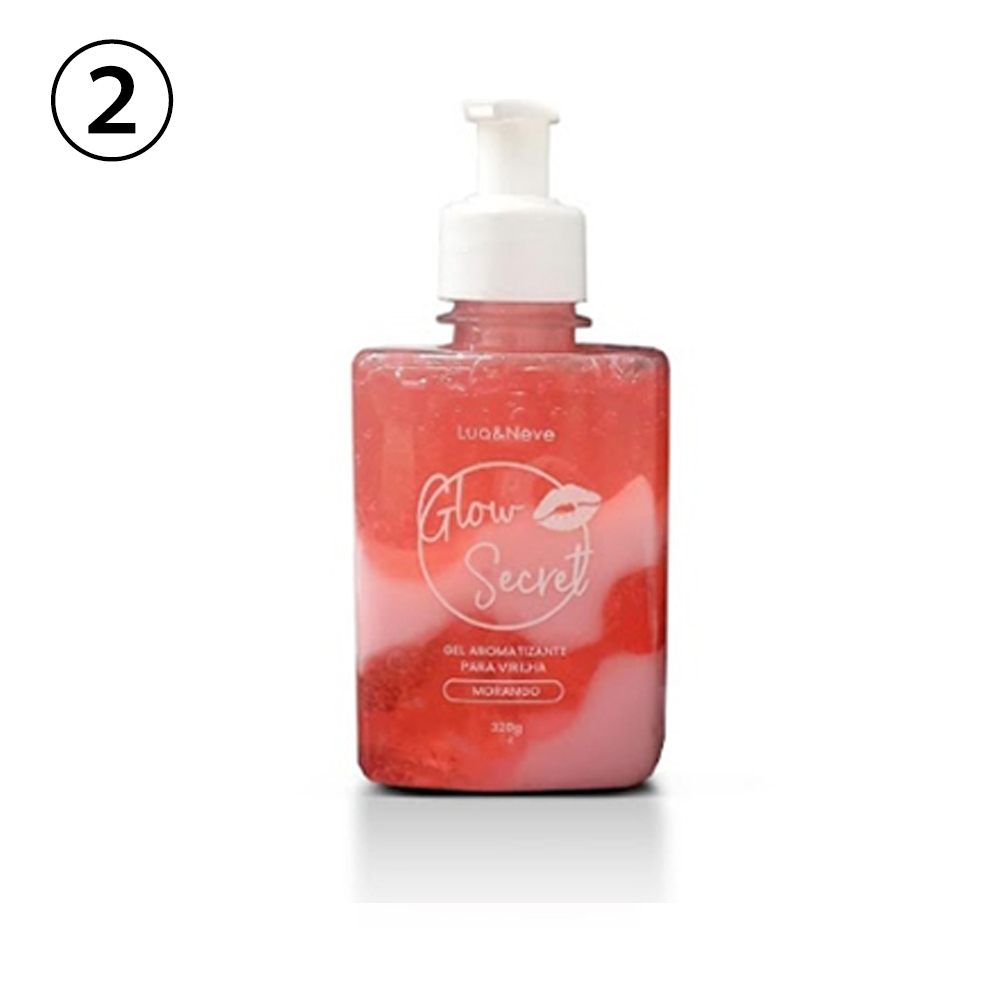 Gel Aromatizante Intimo Lua&Neve | 4 Aromas Doces de Frutas, Cuidado Suave, Fragrância Duradoura